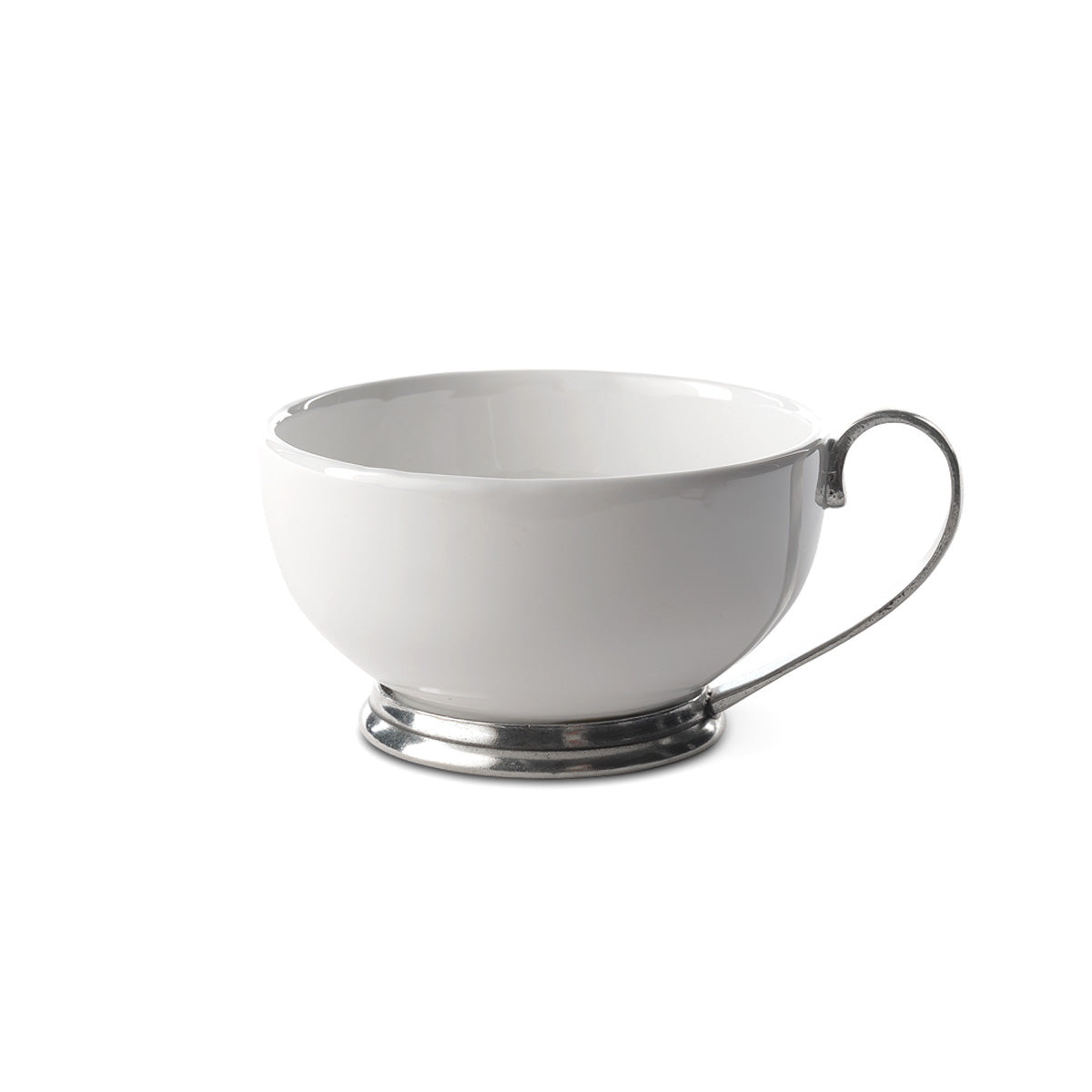 Tuscan Cappuccino Cup & Saucer with Spoon, 8 oz by Arte Italica