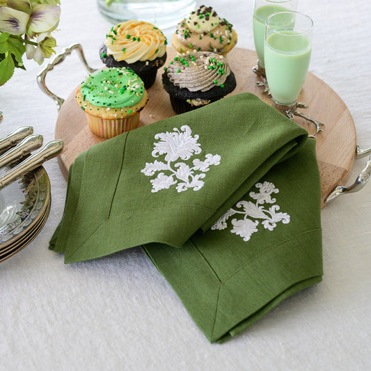 Whimsey Floral Large Napkin - New Colors