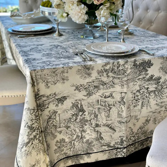 Montefalco Toile Tablecloth - New