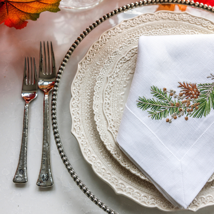 Fall Sprig Large Napkin