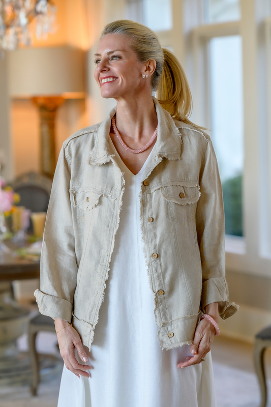 Jessie Linen Jacket