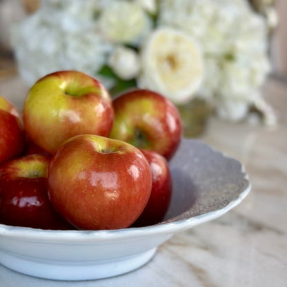 Merletto White Serving Bowl