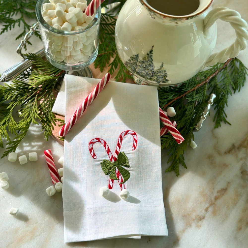 Candy Cane Lane Towel - New