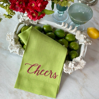 Cheers Linen Towel