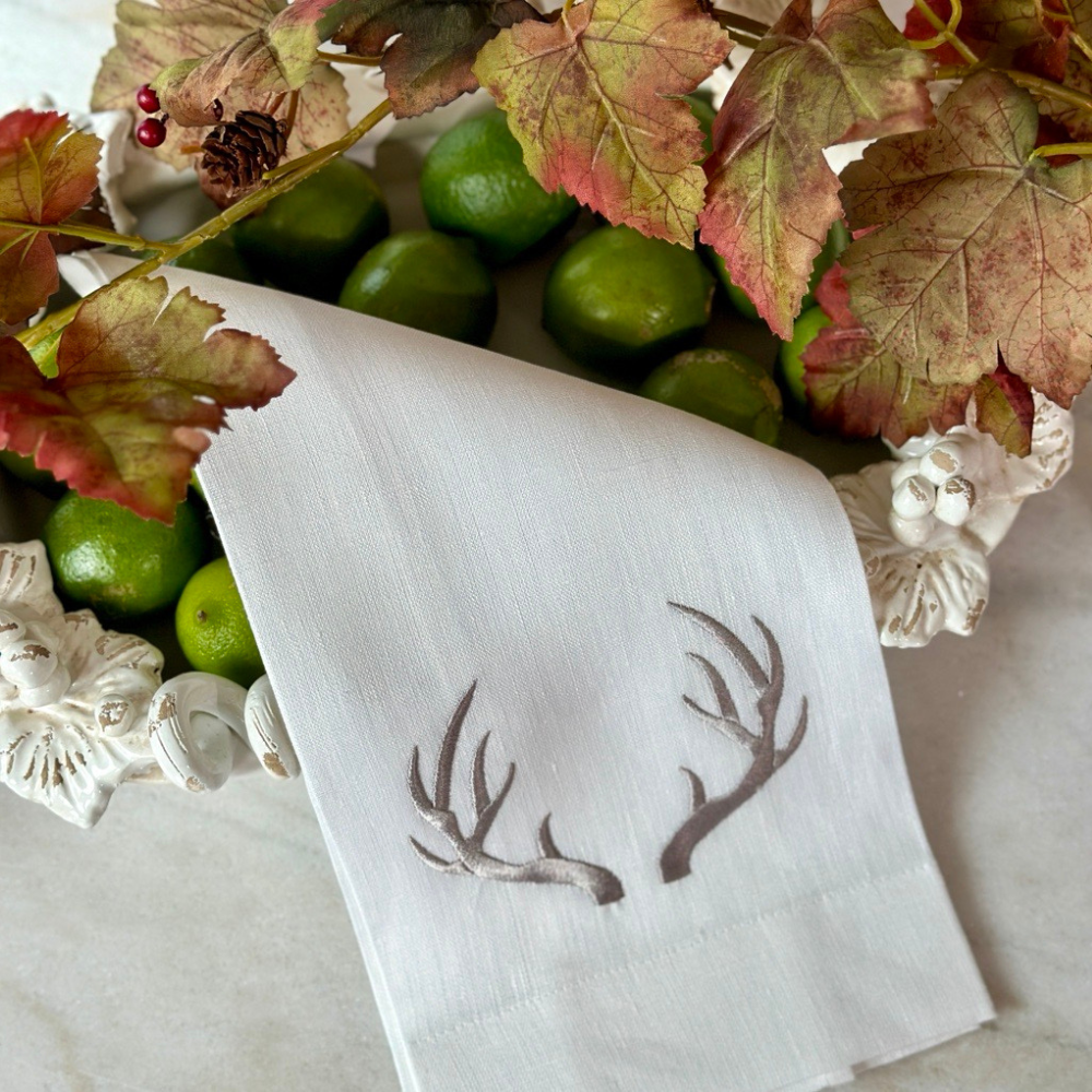 Antlers Linen Towel