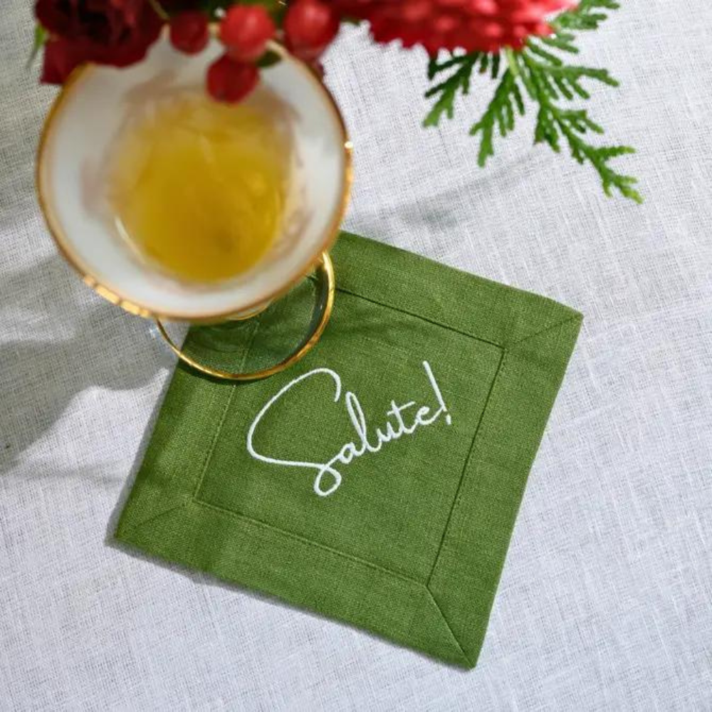 Salute Cocktail Napkin Set - New