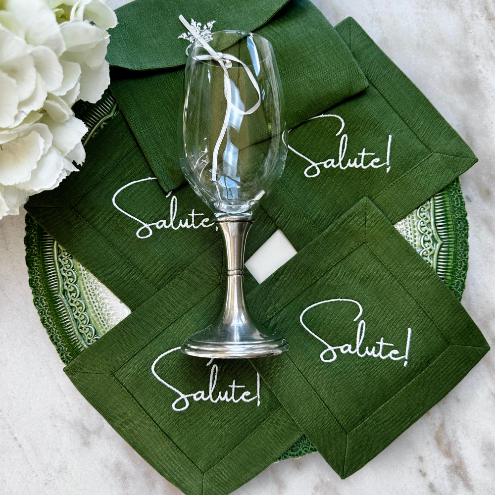 Salute Cocktail Napkin Set - New