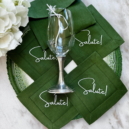 Salute Cocktail Napkin Set - New