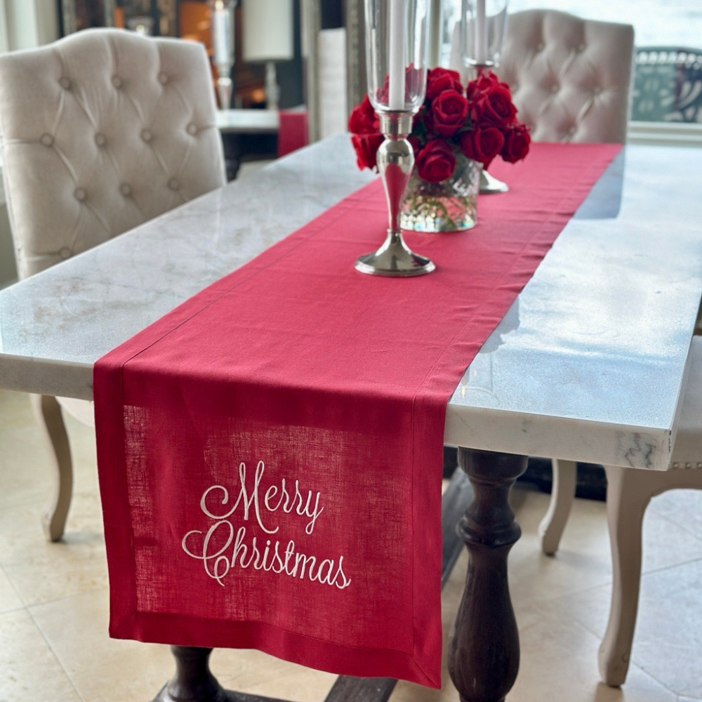 Merry Christmas Table Runner - New