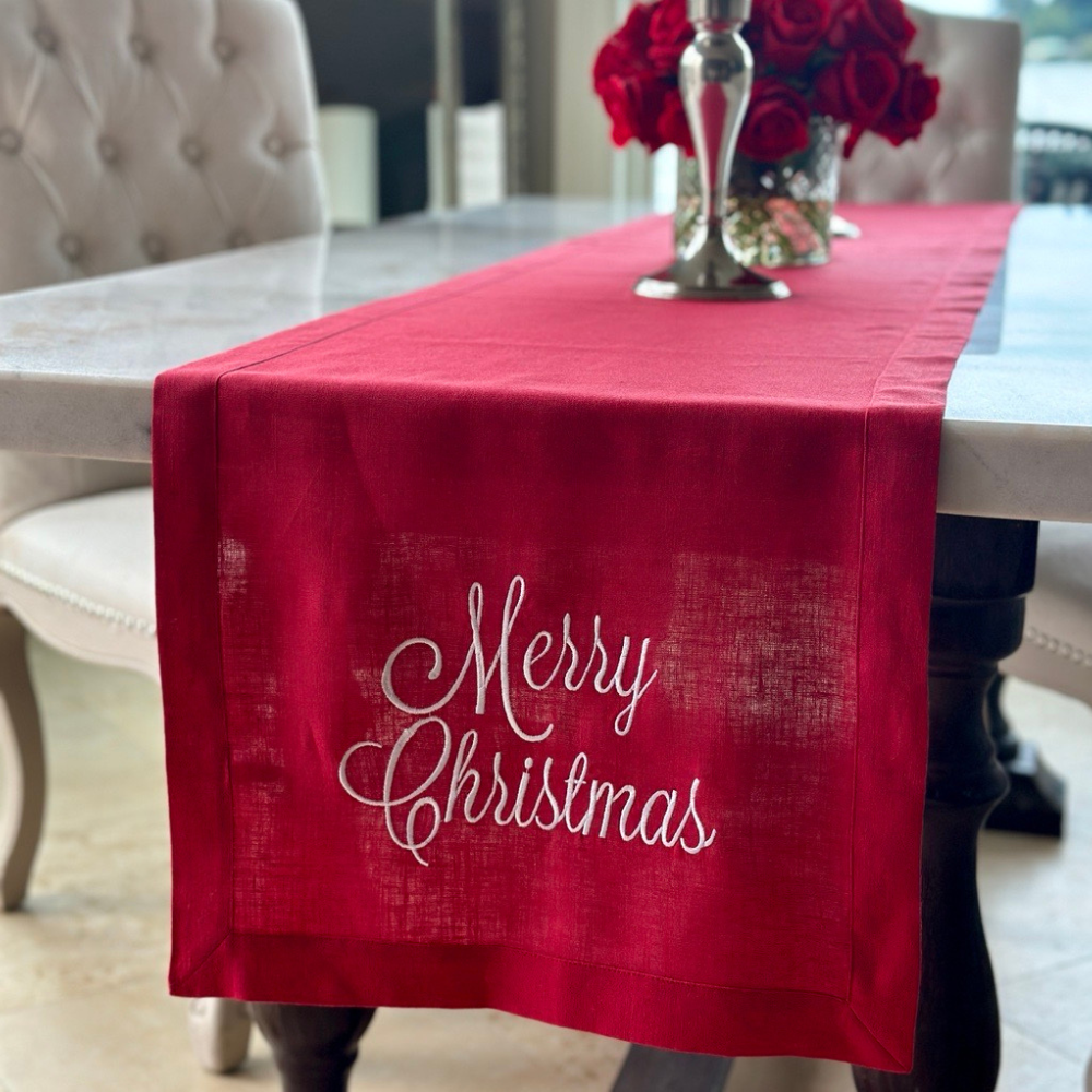 Merry Christmas Table Runner - New