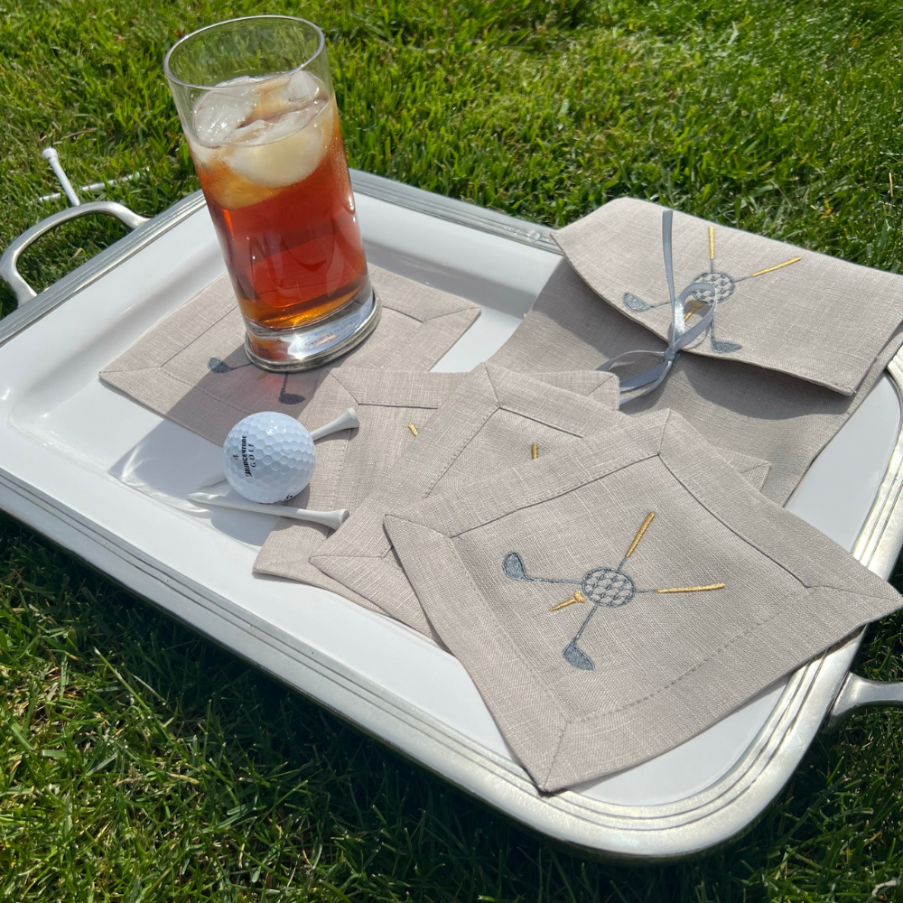 Golf Cocktail Napkin Set