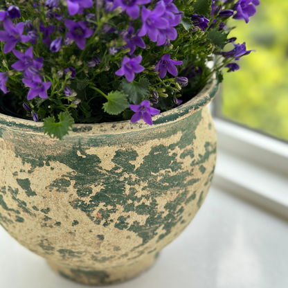 Italian Rustic Outdoor Flower Pot - Online Only