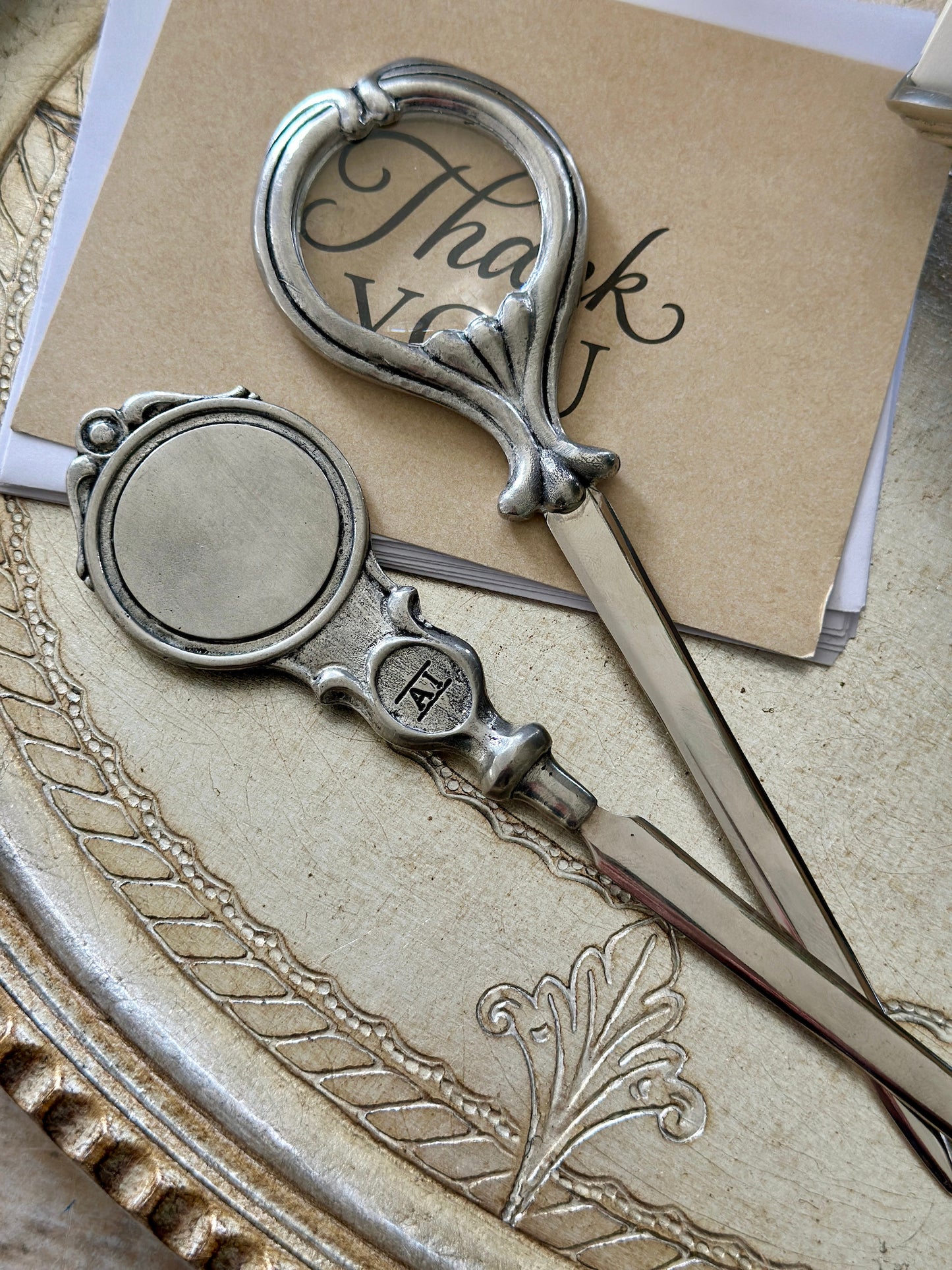 Letter Opener with Magnifying Glass