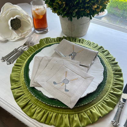 Golf Cocktail Napkin Set