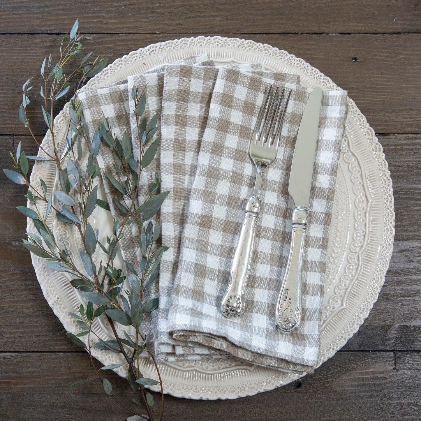 Washed Linen Napkin Set - New Colors