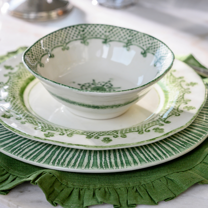 Burano Green Dinner Plate - NEW