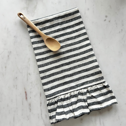 Striped Linen Towel - New