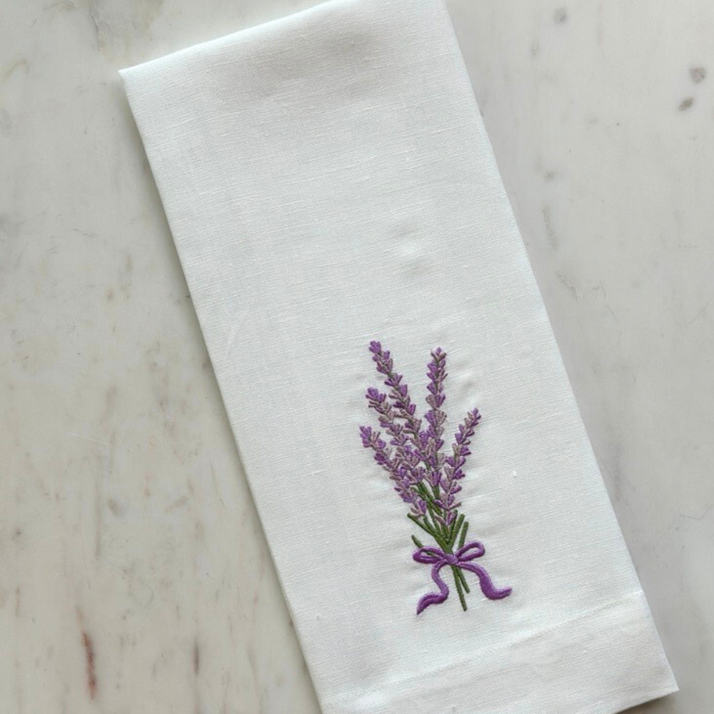 Lavender Bouquet Towel - New