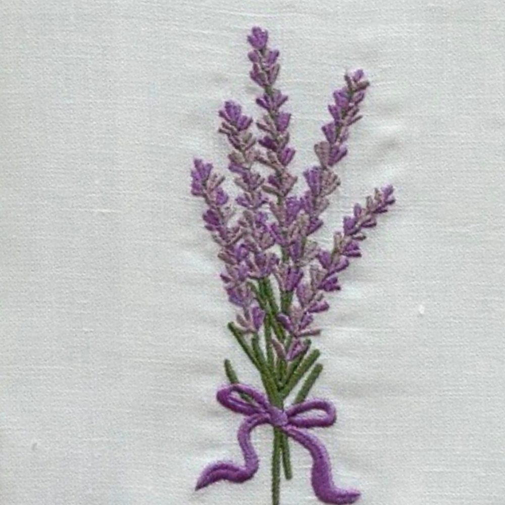 Lavender Bouquet Large Napkin - New