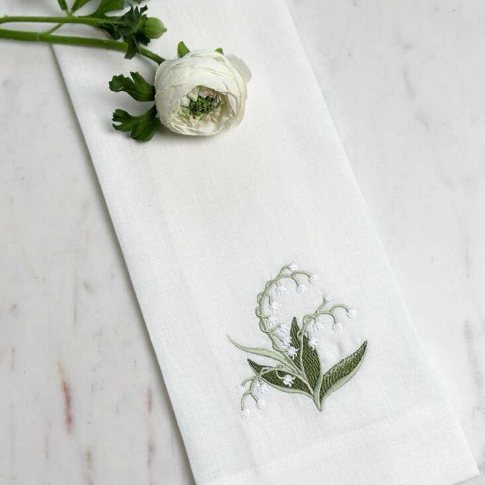 Lily of the Valley Towel - New