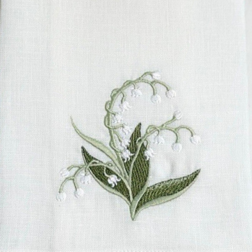 Lily of the Valley Towel - New