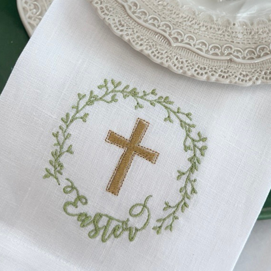 Easter Cross Towel - New