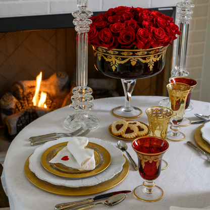 Sweet Heart Washed Linen Napkin Set