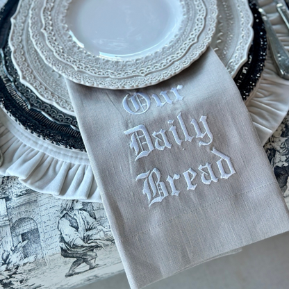 Our Daily Bread Linen Towel