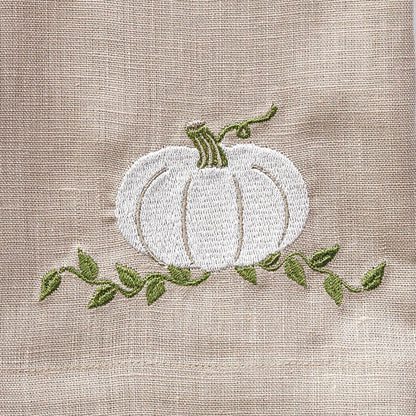 Pumpkin Soft Flax Linen Towel