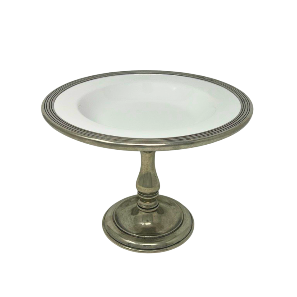 Tuscan Pedestal Shallow Dish