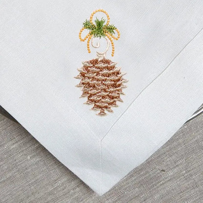 Pinecone Ornament Large Napkin