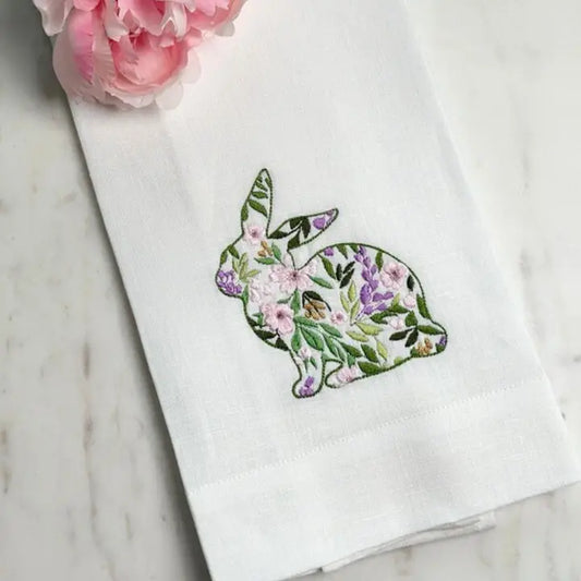 Garden Bunny Towel - New