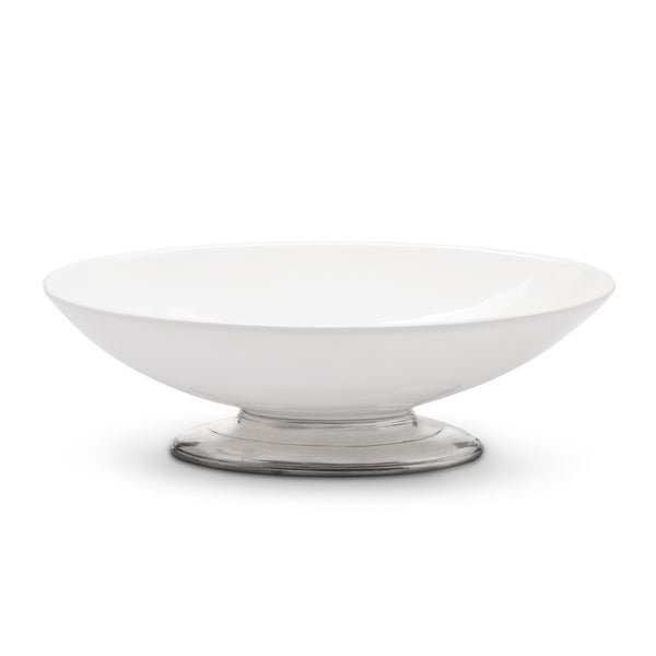 Shallow Footed Serving Bowl